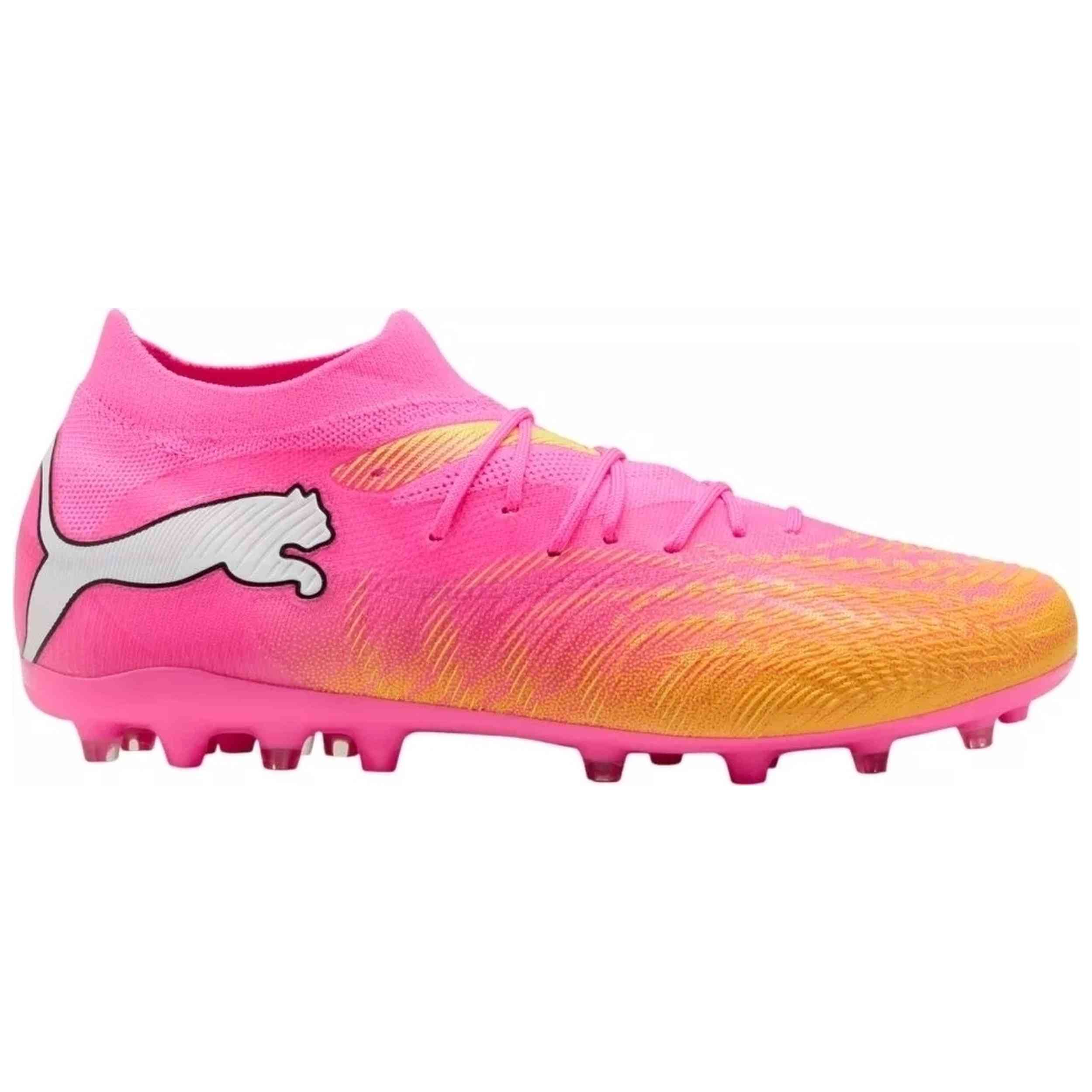 Botas Puma modelo Future 9 Match Mg en color Rosa