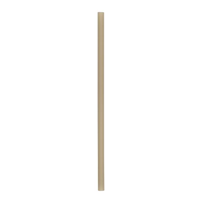 MONOUSO | Pajita de Caña de Azúcar Eco Recta Ø8mm 23cm (100 Uds)