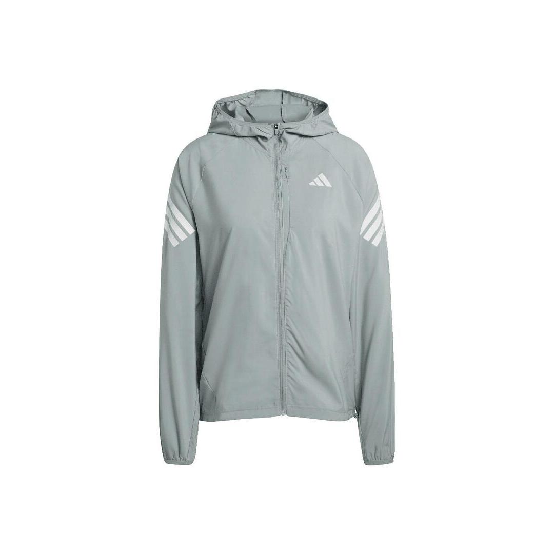 Chaqueta Adidas modelo adidas Chaqueta De Running Adi365 Iconic para Mujer en color Gris