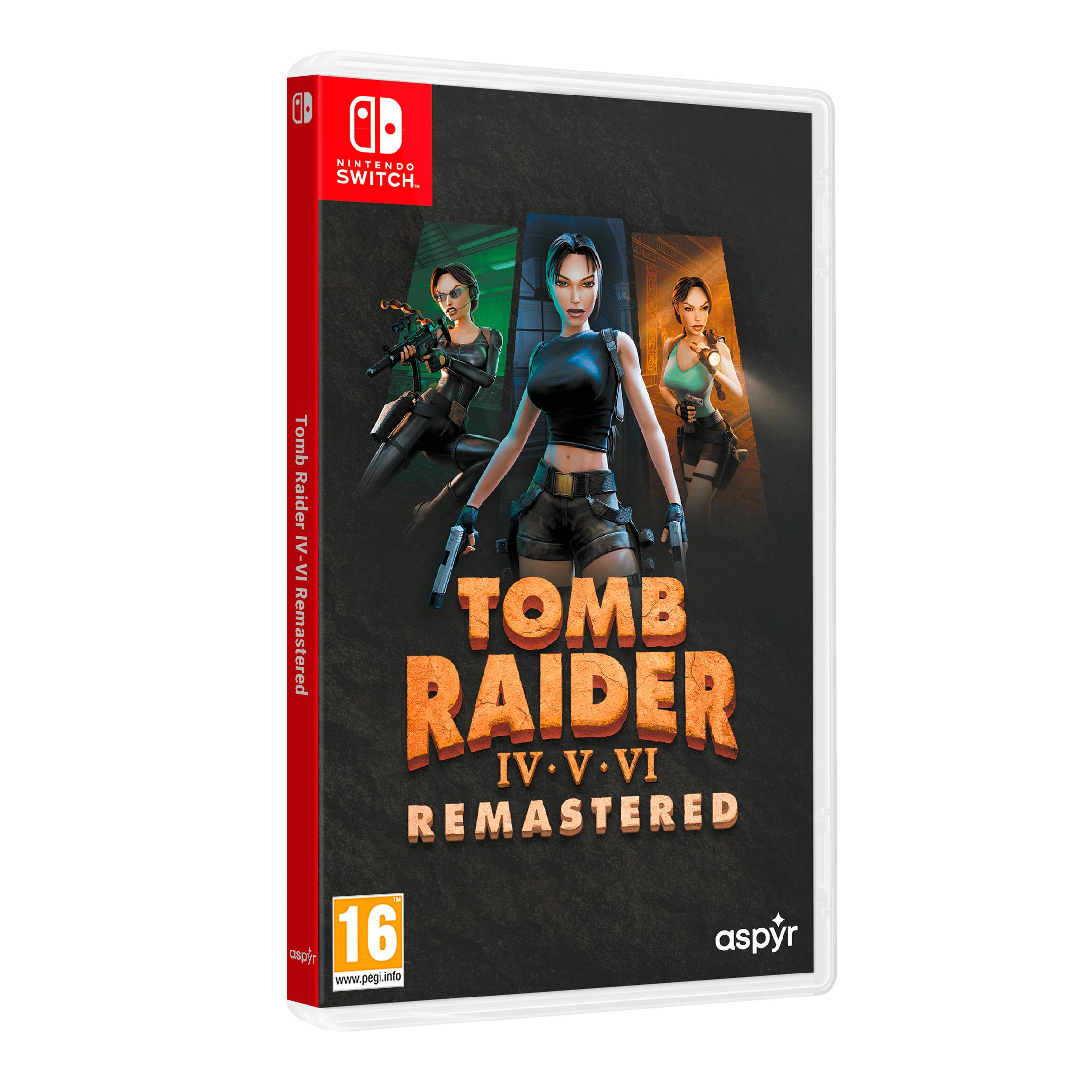 Tomb Raider IV-VI Remastered Starring Lara Croft - Switch - Nuevo Precintado - PAL España - Meridiem