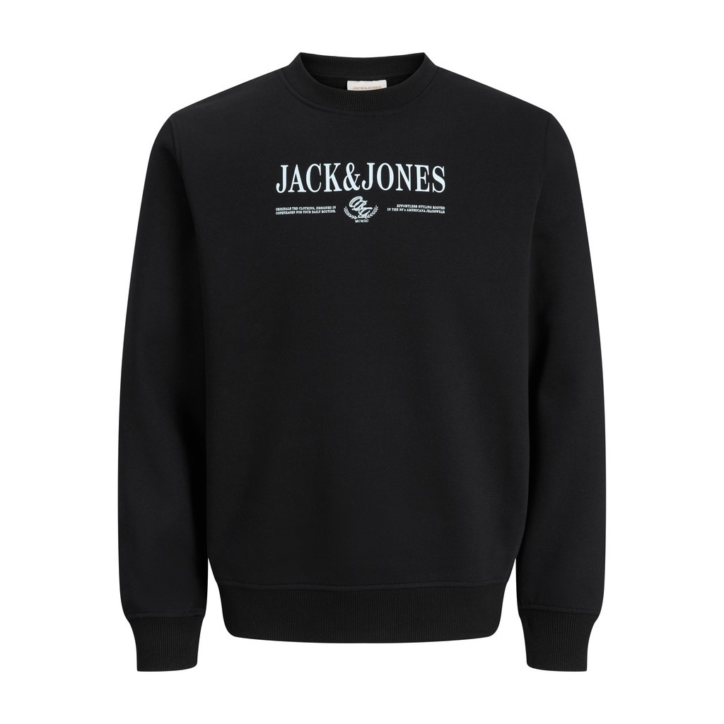 Jack & Jones Sudadera Hombre JORFREDERIKSBERG BRANDING SWEAT CN FST