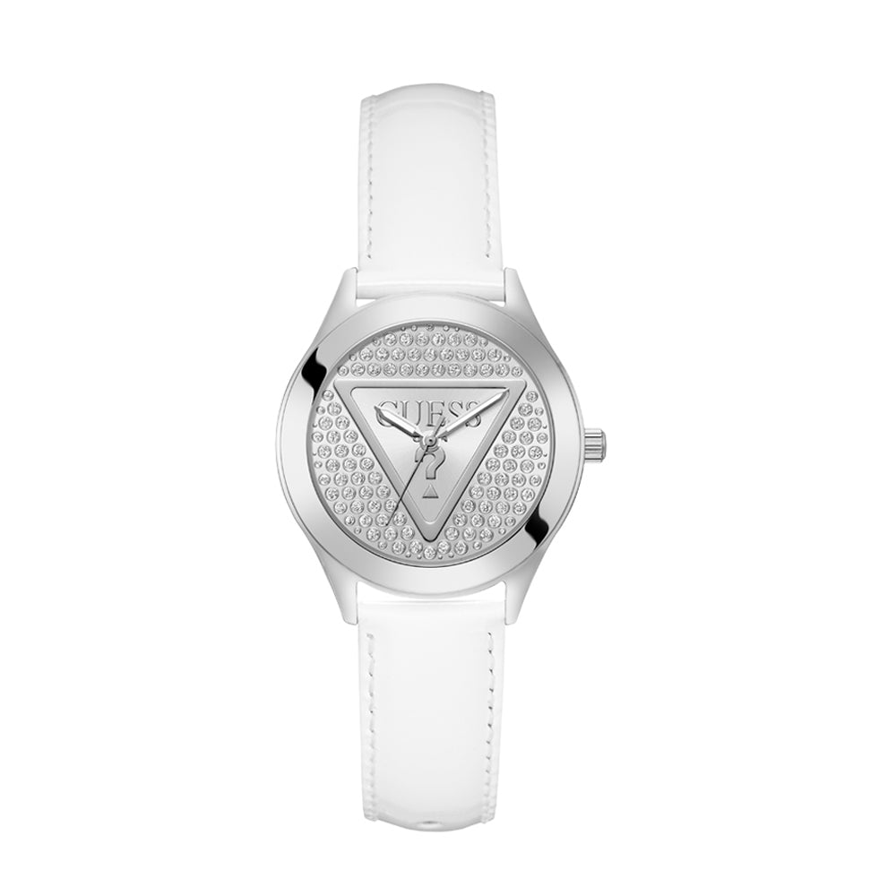 Guess Reloj Mujer Analogico Cuarzo con Correa de Piel GW0745L3