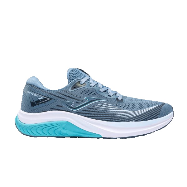 Zapatilla Running Hombre Joma Victory 2612 Gris Claro Transpirable