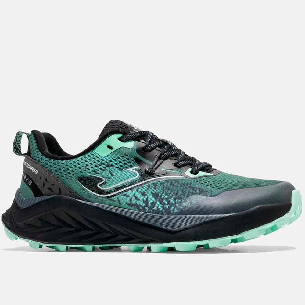 Zapatillas de Trail para Mujer Joma Tundra 2615 - Verde, Ideal para Entrenamiento y Senderismo con Amortiguación y Suela de Caucho Resistente