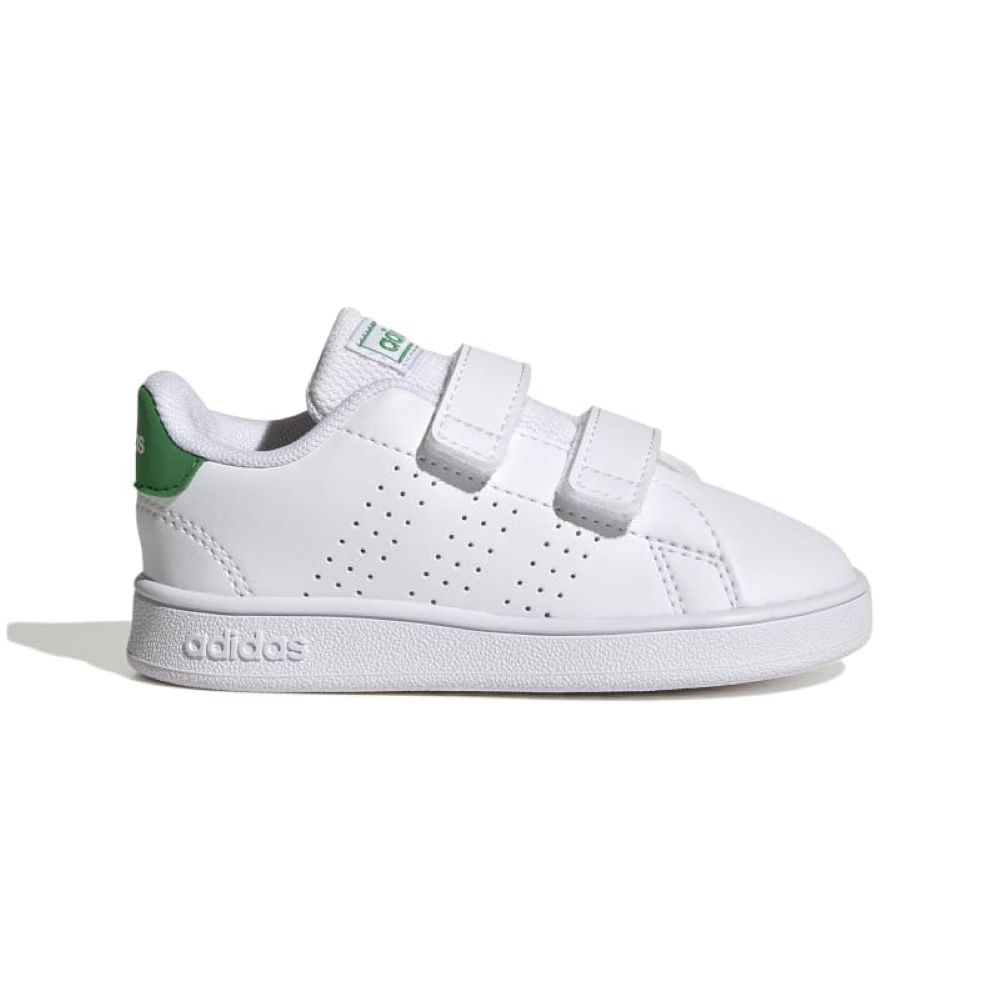 Zapatillas de niño ADIDAS ADVANTAGE blanca y verde GW6500