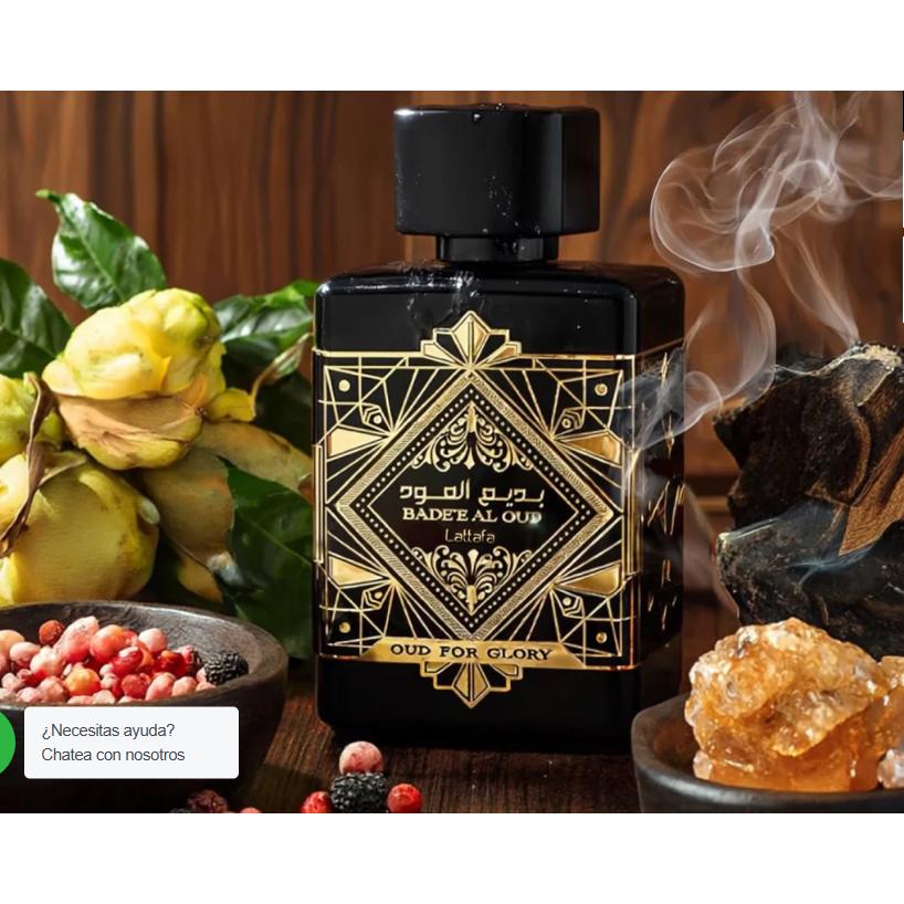 Lattafa - Perfume Badee Oud 100 Ml Sublime: Fragancia Frutal Elegante Con Manzana, Lichi Y Rosa, Fondo Cálido De Vainilla Y Pachulí, Eau De Parfum Fem