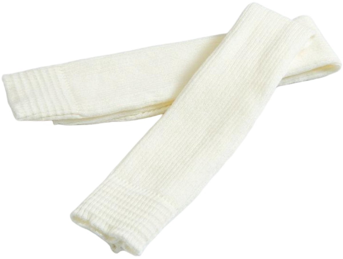 Om Home Calentadores de piernas de punto acanalado para invierno - Calentadores de piernas por encima de la rodilla - 75 cm - Ideales para fiestas, baile, deportes, yoga, etc. - Calcetines - Calcetines holgados - Calcetines de baile - Calentadores de pier