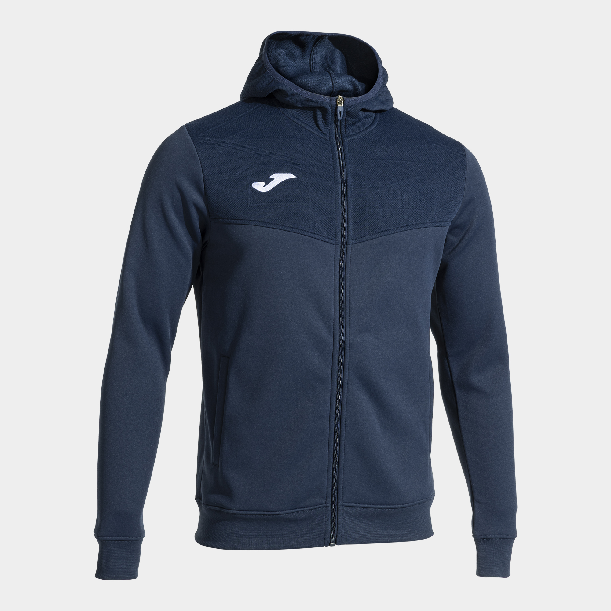 JOMA CHAQUETA CON CAPUCHA CAMPUS STREET MARINO Talla 12 (2XS) Niño Junior