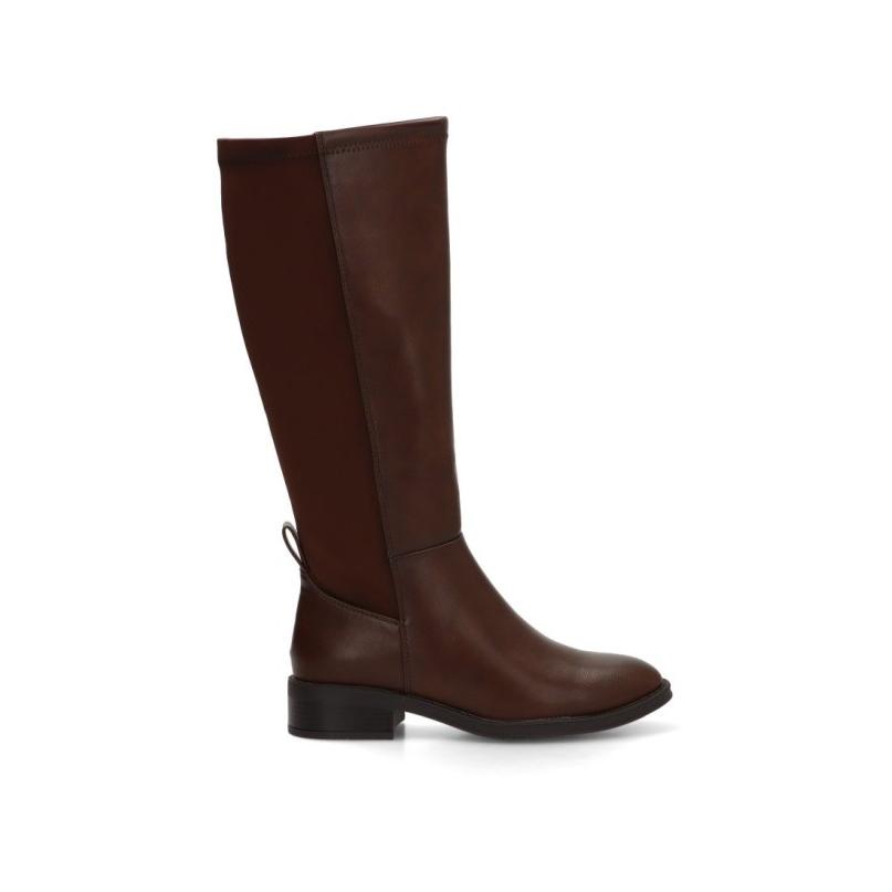 Bota Etika - Mujer - Suela Plana - Modelo 42416 - Color Café