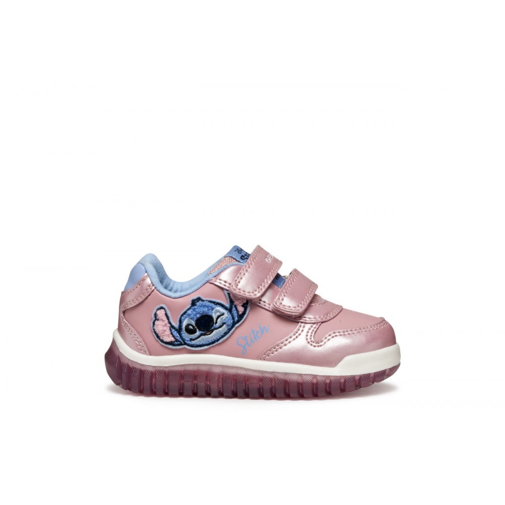 GEOX B5661B C8207  36202 25I DEPORTIVO VELCROS STICH PINK