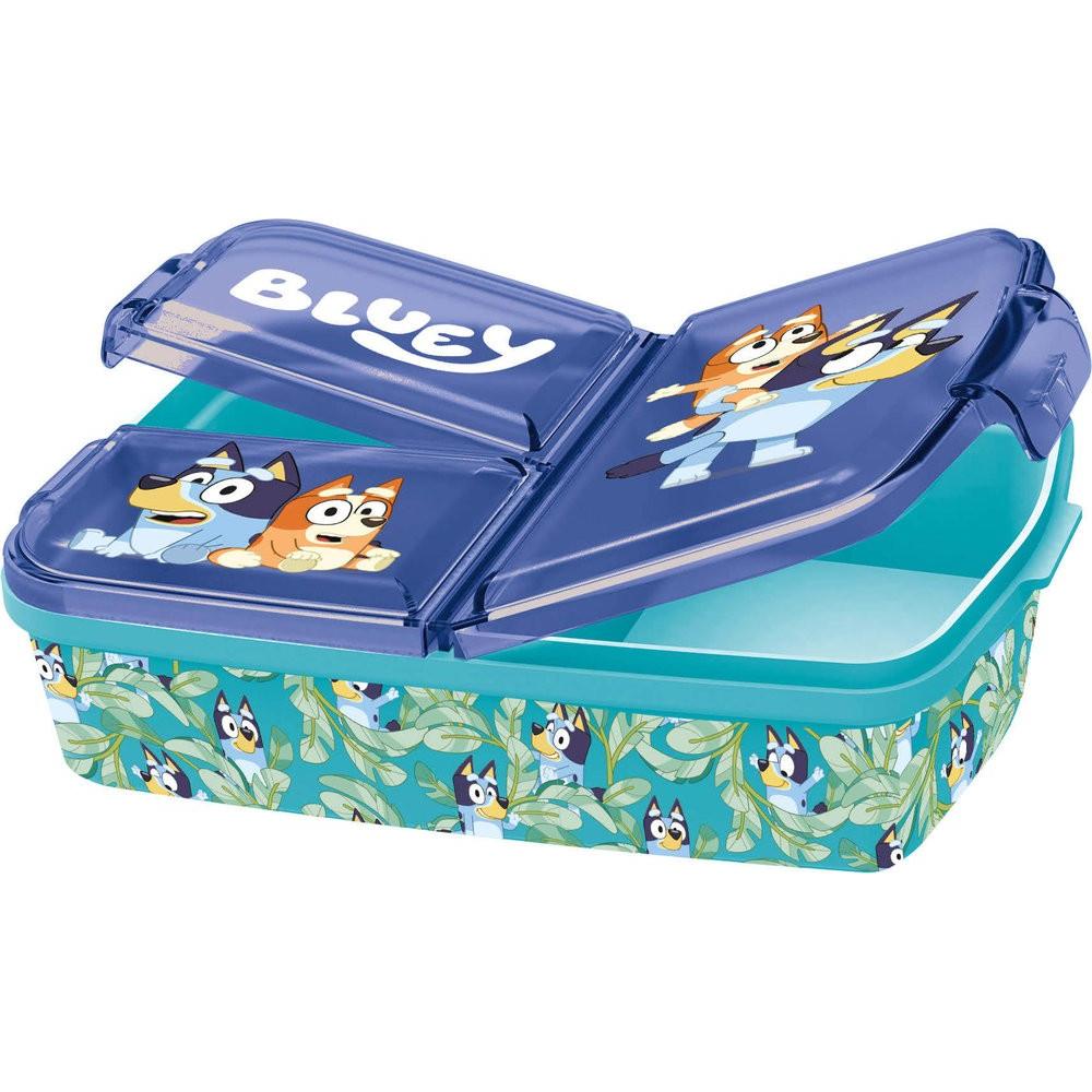 Stor Sandwichera Multiple Bluey Producto Oficial Especial Regalos Para Todos Bolsas y Estuches para el Almuerzo
