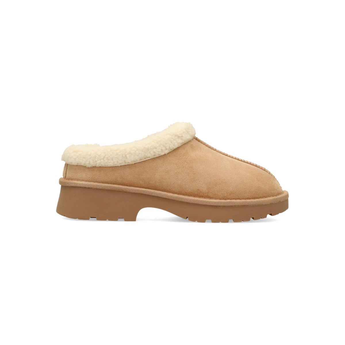 XTI - Zapato tipo australiana para mujer, cálido y cómodo, fabricado en antelina suave, certificado vegano, ideal para invierno