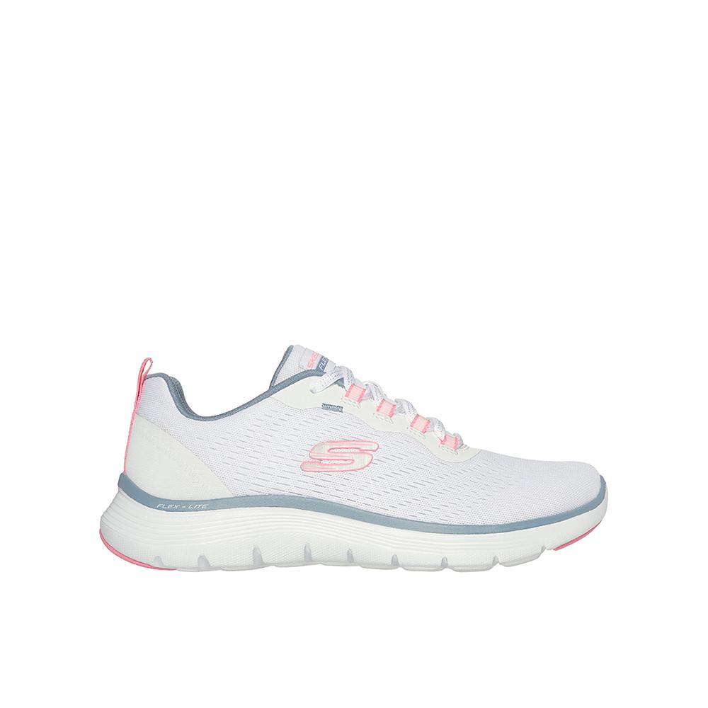 Skechers Flex Appeal 5.0 - New Path Zapatillas deportivas para mujer blancas en textil 85752