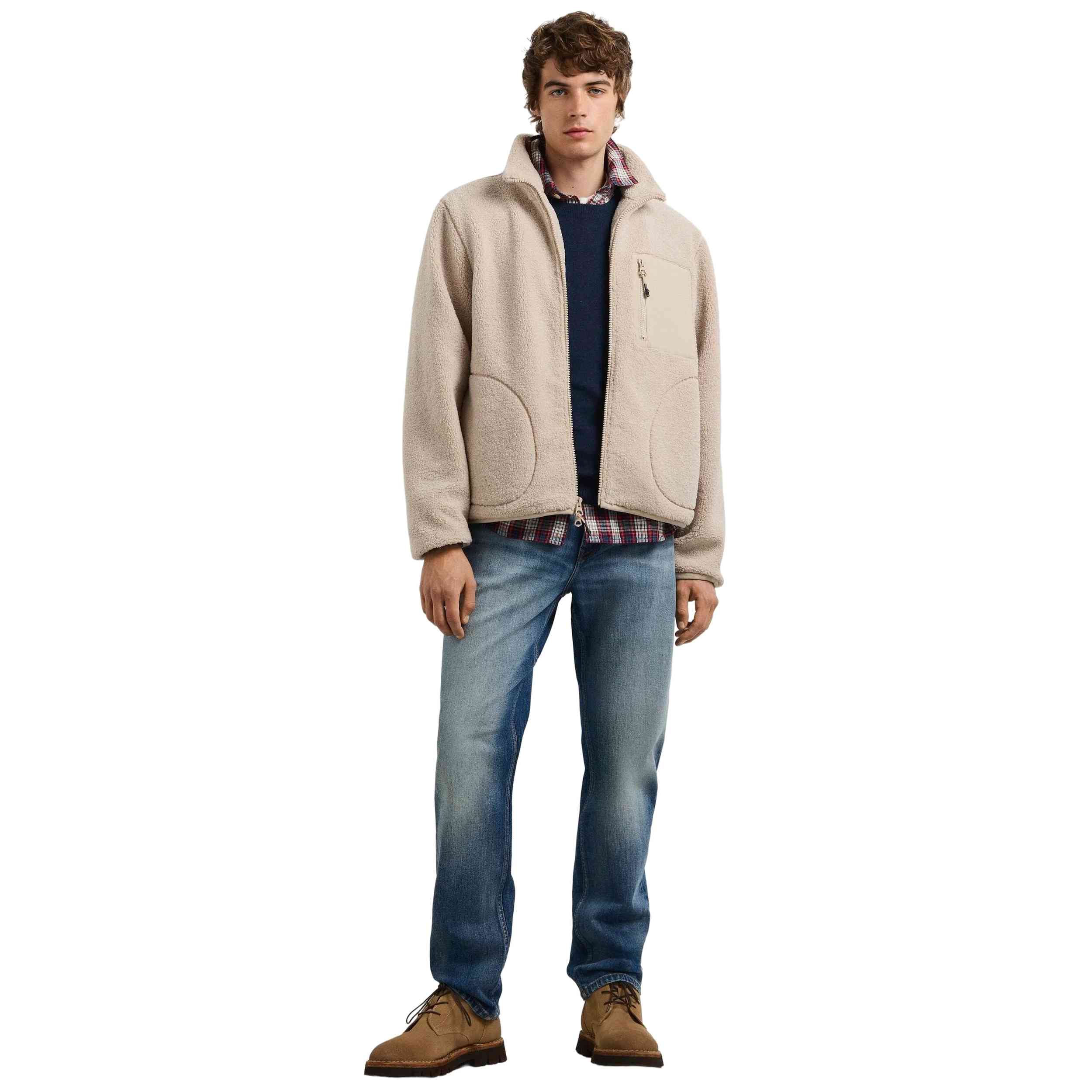 Chaqueta Pepe Jeans modelo PM4027353-845 para Hombre en color Beige