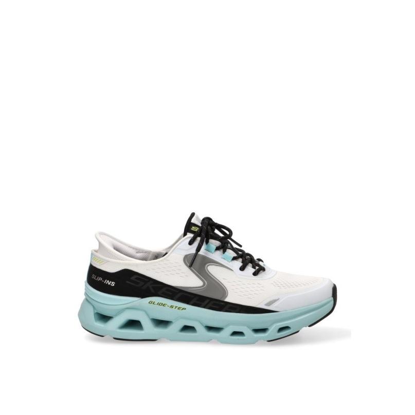 Zapatillas Casual Skechers - Hombre - Suela Plana - Modelo 232921 - Color Blanco