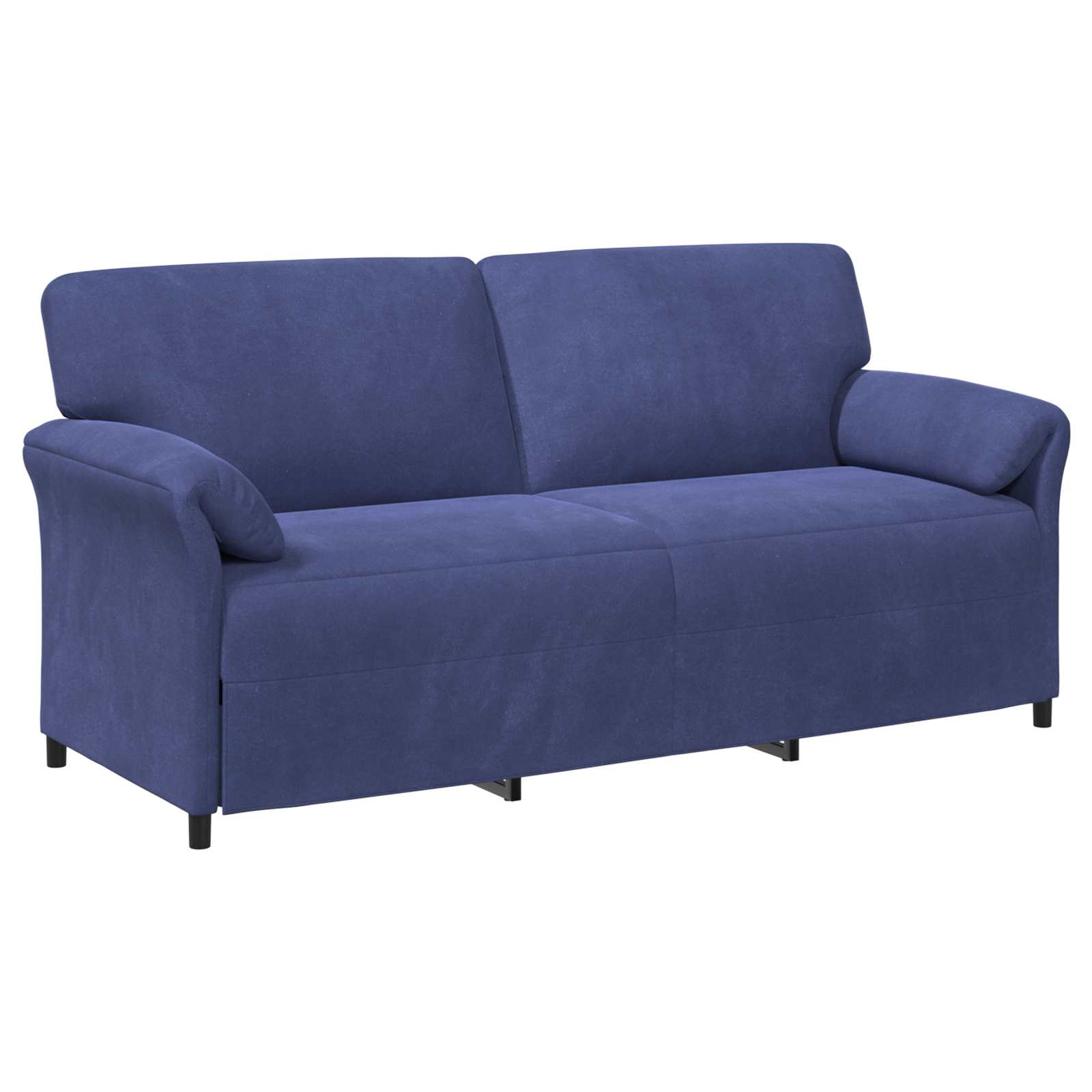 vidaXL Sofá de 3 plazas  198 x 83 x 95 cm Terciopelo Multicolor