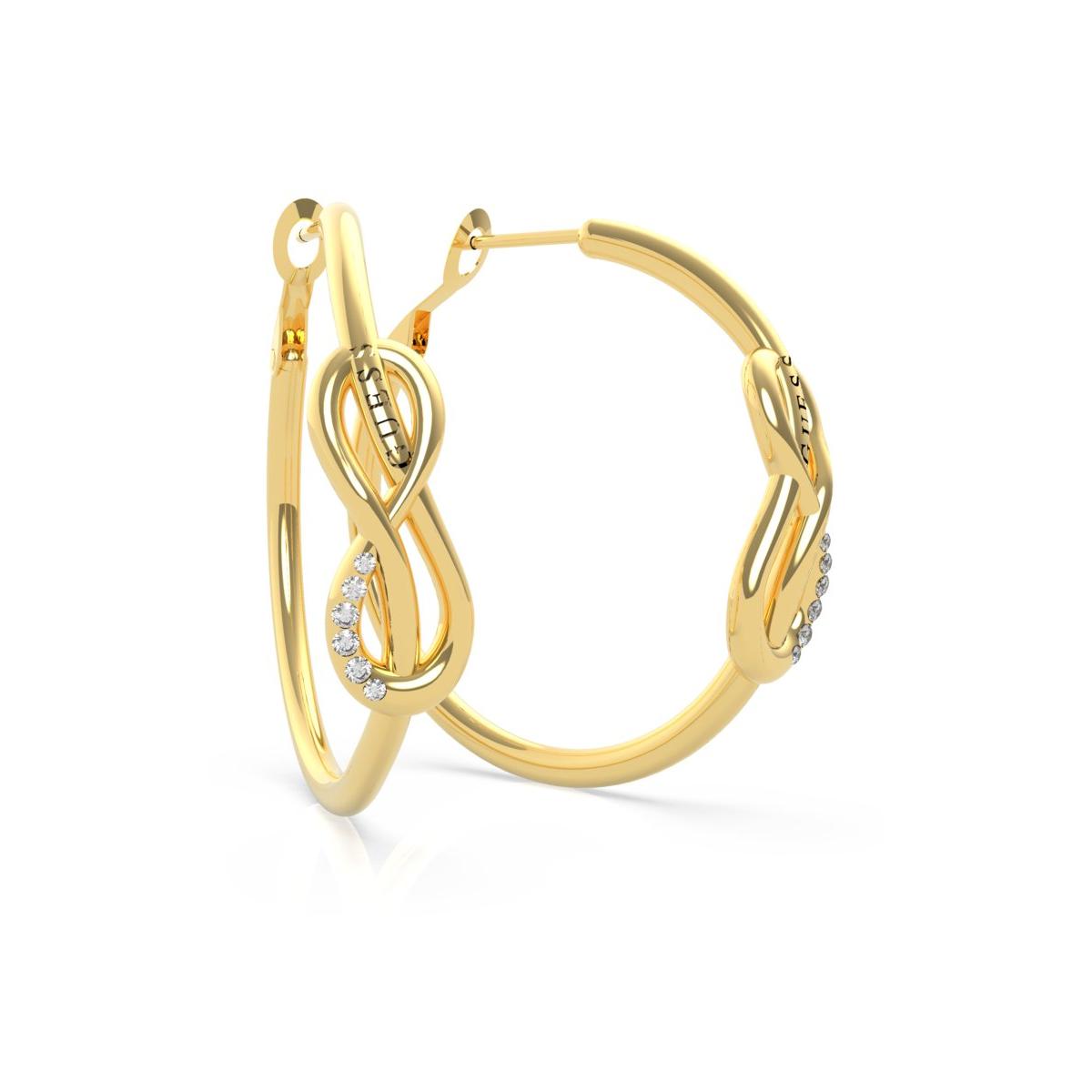 Guess Pendientes Mujer Eternal Love De Acero Dorado Ube20087