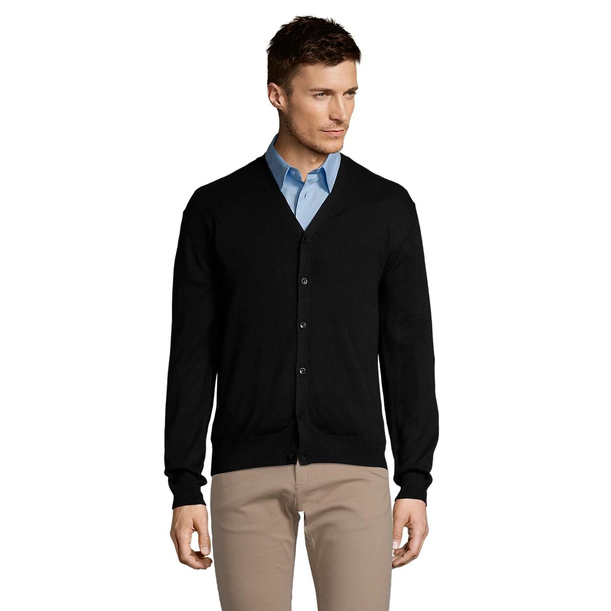 Rebeca de Punto con Cuello Pico para Hombre - Sols, Diseño Clásico y Cómodo en Varios Colores, Tallas de S a 3XL