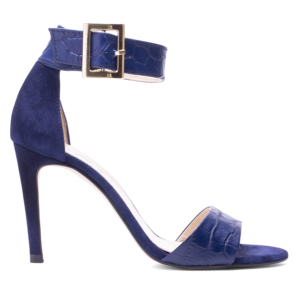 ELODIE SANDALIA TACON ROCIO COCO AZUL/ANTE MARINO