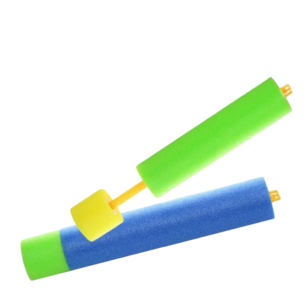 PLUSHOME Pistola de Agua de Esponja para Niños, Espuma, Piscina, Playa