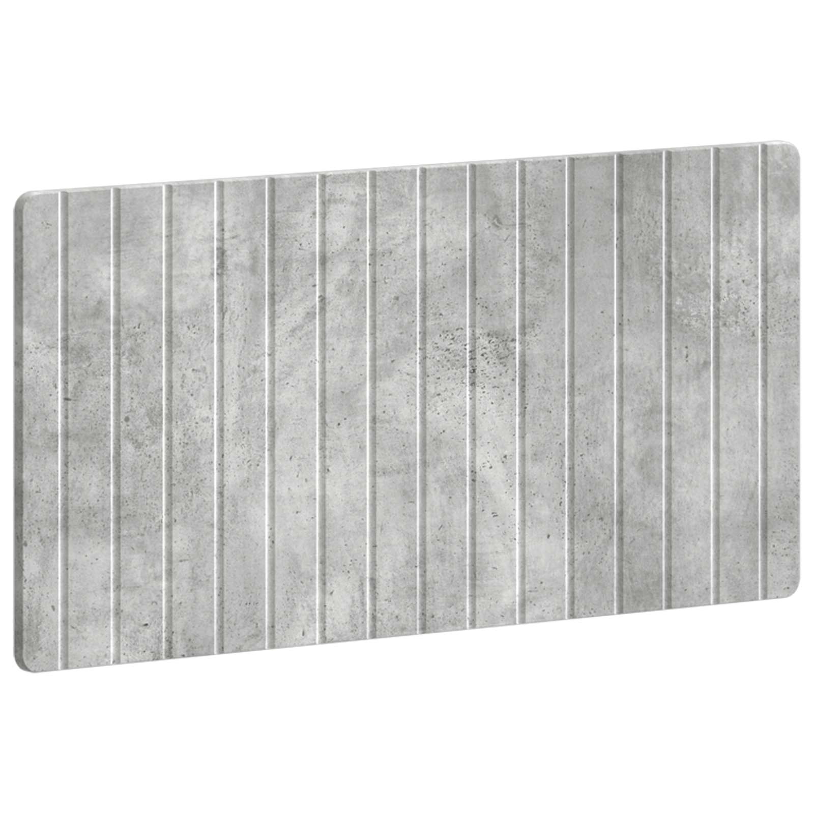 vidaXL Cabecero montada en la pared ZWOLLE Madera de ingeniería 100 x 3 x 50 cm Multicolor