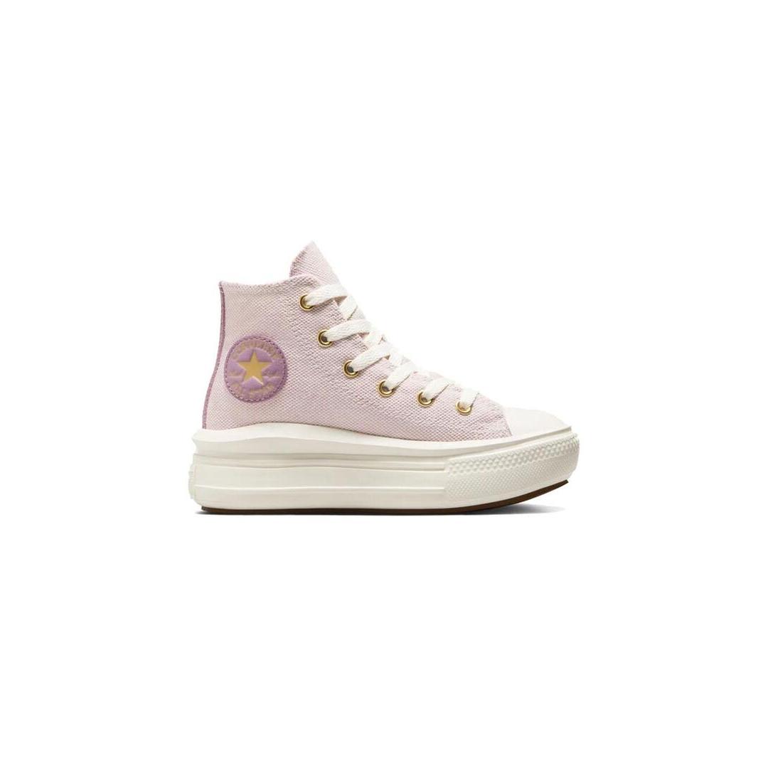 Zapatilla Niño/a Converse Move Hi Gold Luxe Rosa