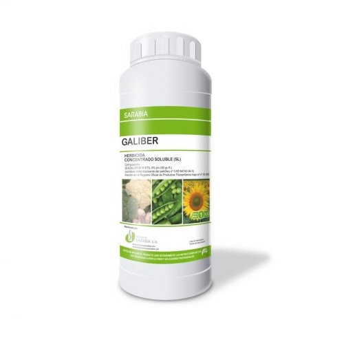 SARABIA Herbicida GALIBER, Envase 125 cc