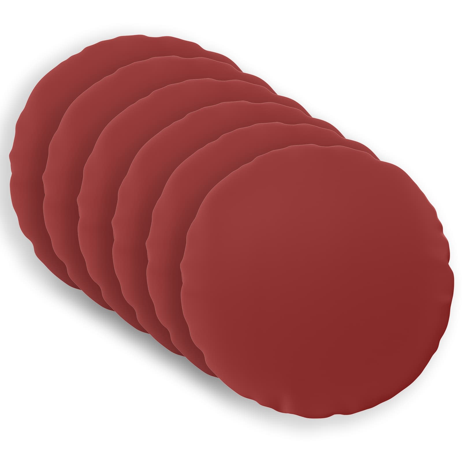 vidaXL Funda de almohada 6 uds. HEERLEN  Ø 40 cm Poliéster Multicolor