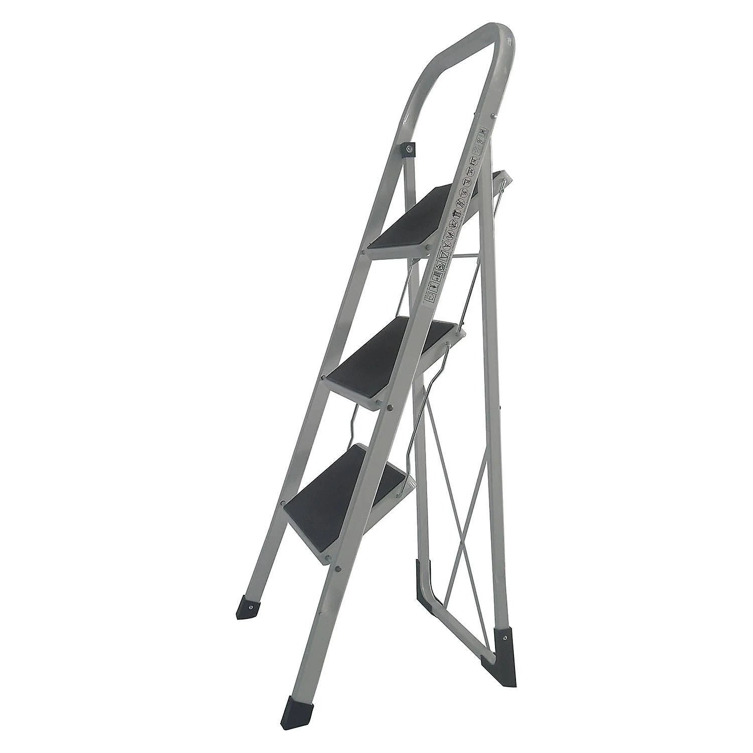 Altipesa Taburete Escalera de Acero 113 - 3 Peldaños UNE-EN-14183