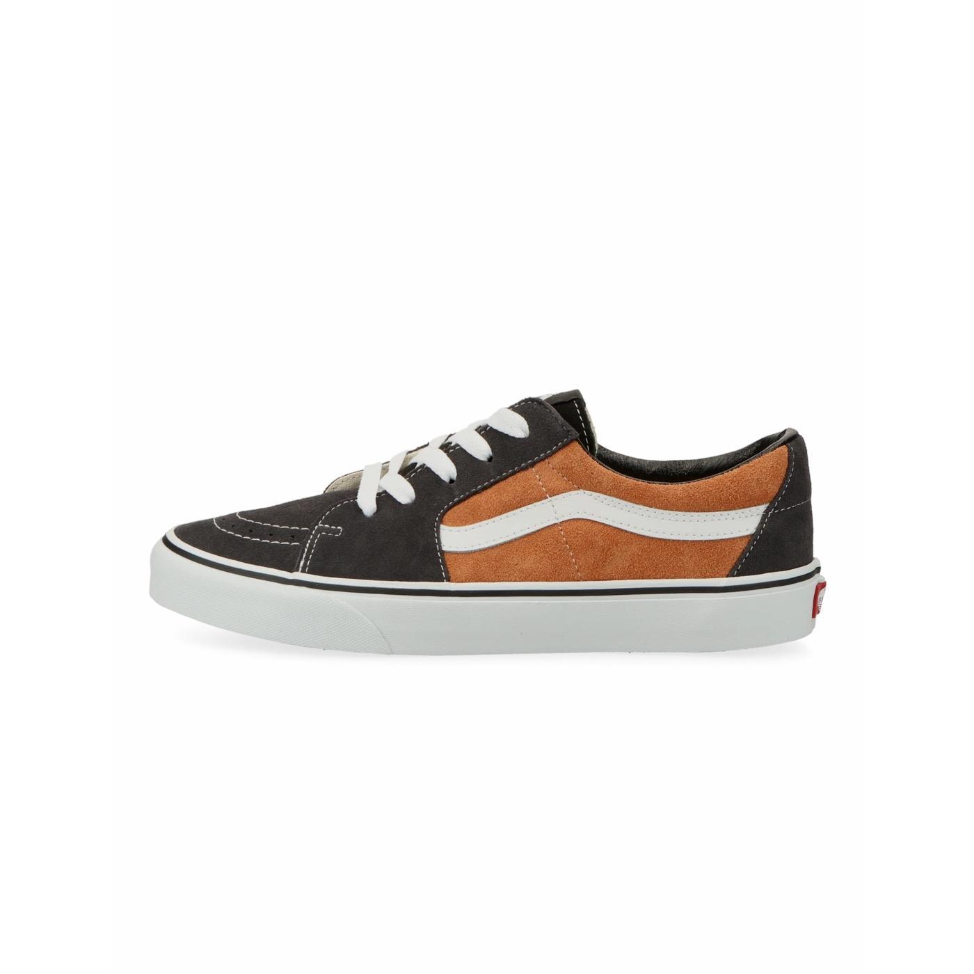Vans Zapatillas Sk8 Low Gris y Camel para Hombre
