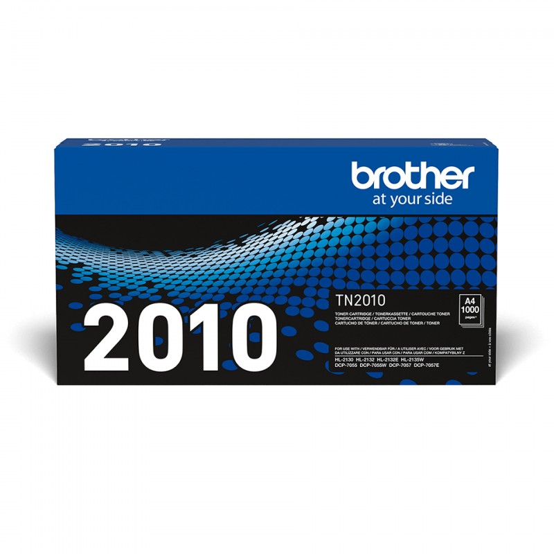 Brother - TN-2010 cartucho de tóner 1 pieza(s) Original Negro TN-2010
