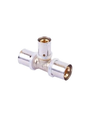 Te Reducida Prensar "RF/U" Multicapa Ø 20-16-20 Fittings Estandar MCTEE20160