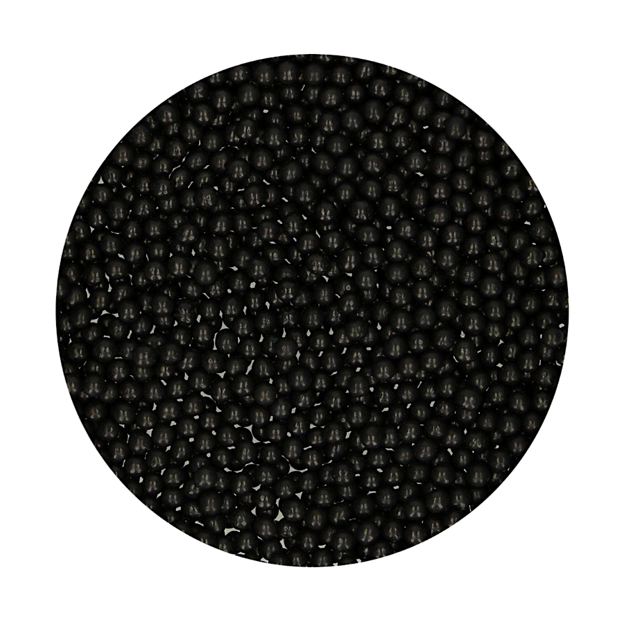 Perlas de Azúcar Funcakes - Negro (4 Mm) 80 G