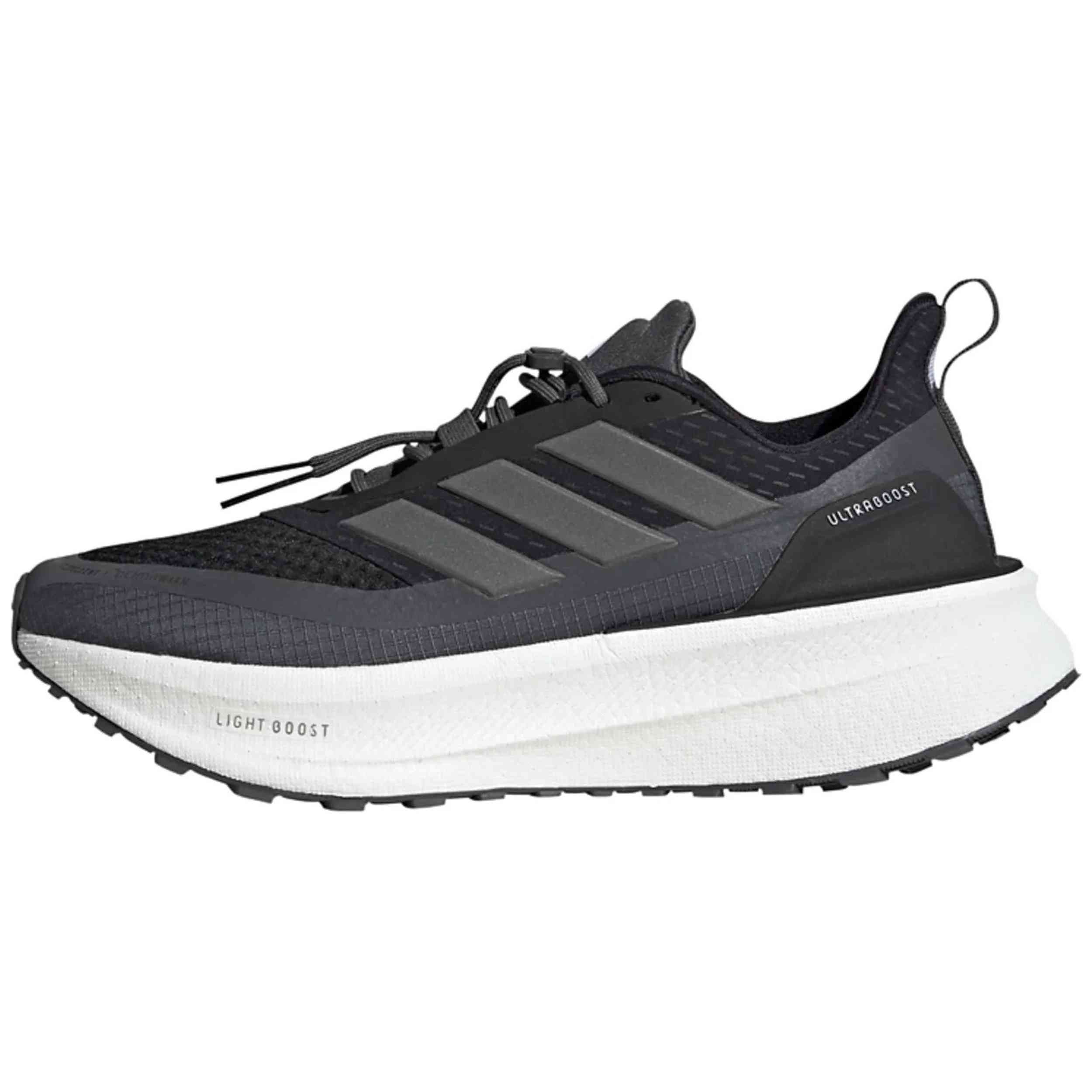 Zapatillas De Running Adidas modelo Ultraboost "Core Black / Iron Metallic / Violet Tone" para Mujer en color Negro