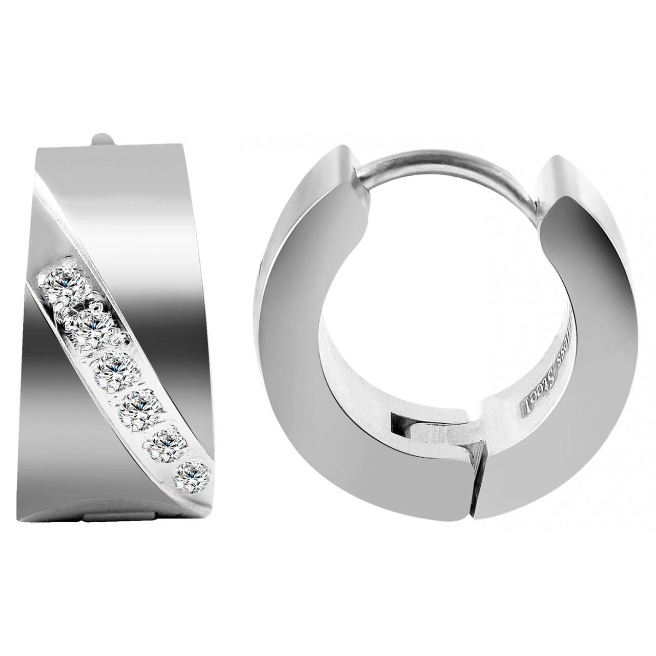 Akzent® Pendientes de Argola em Aço Inoxidável - 0145