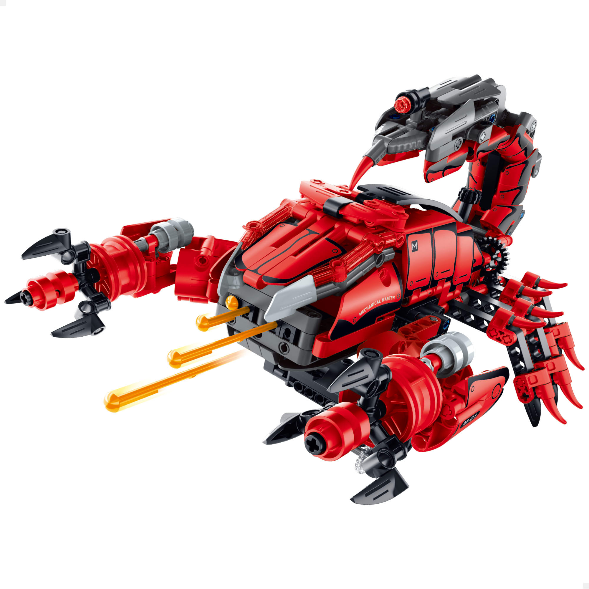 iM.Master - Juego de construcción lanzamisiles, +600 piezas, juguete STEM, mecánico, articulado, montaje fácil, desarrollo cognitivo, creatividad, coordinación ojo-mano, habilidades motoras, educativo, experiencia de construcción avanzada