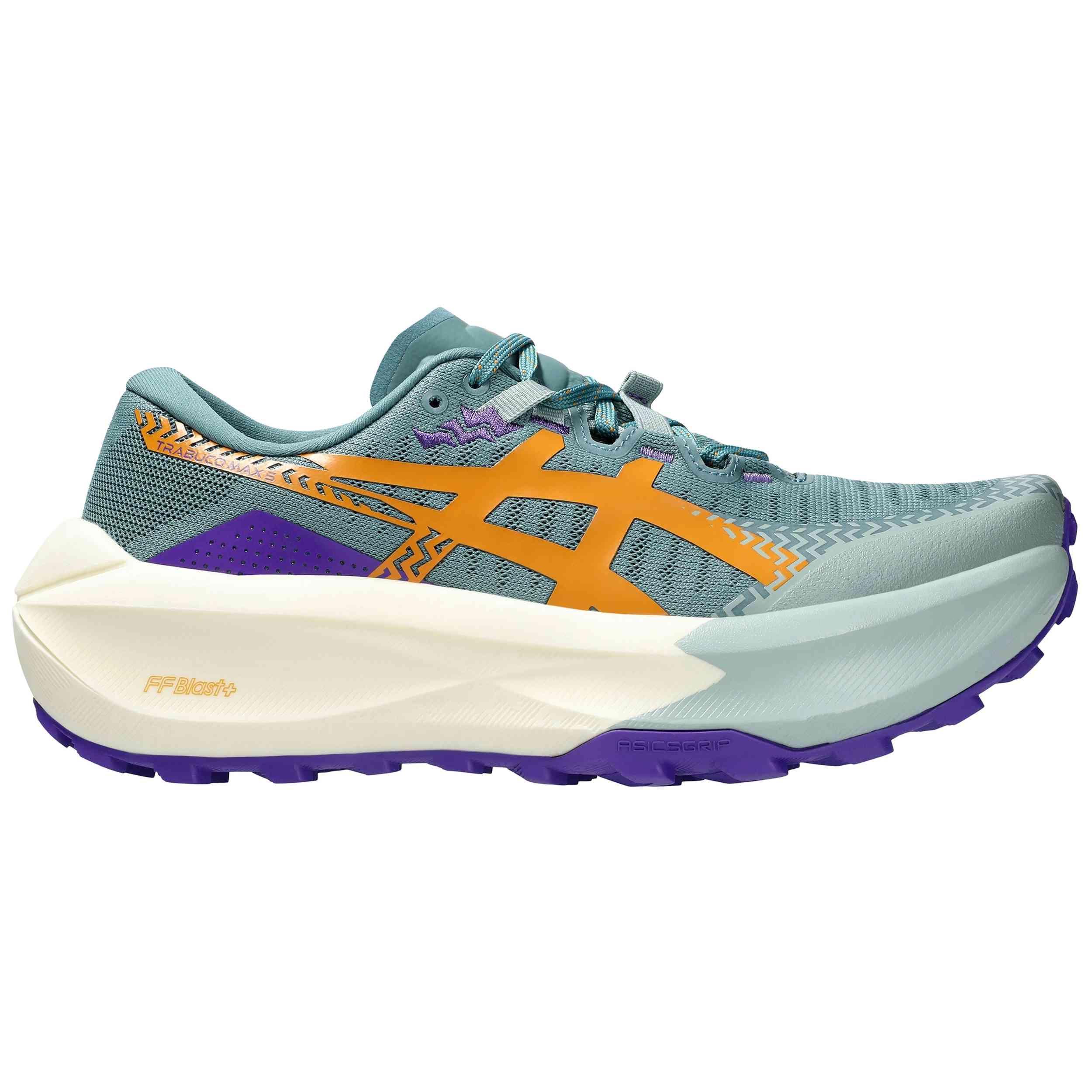 Zapatillas De Trekking Asics modelo Trabuco Max 5 para Mujer en color Verde