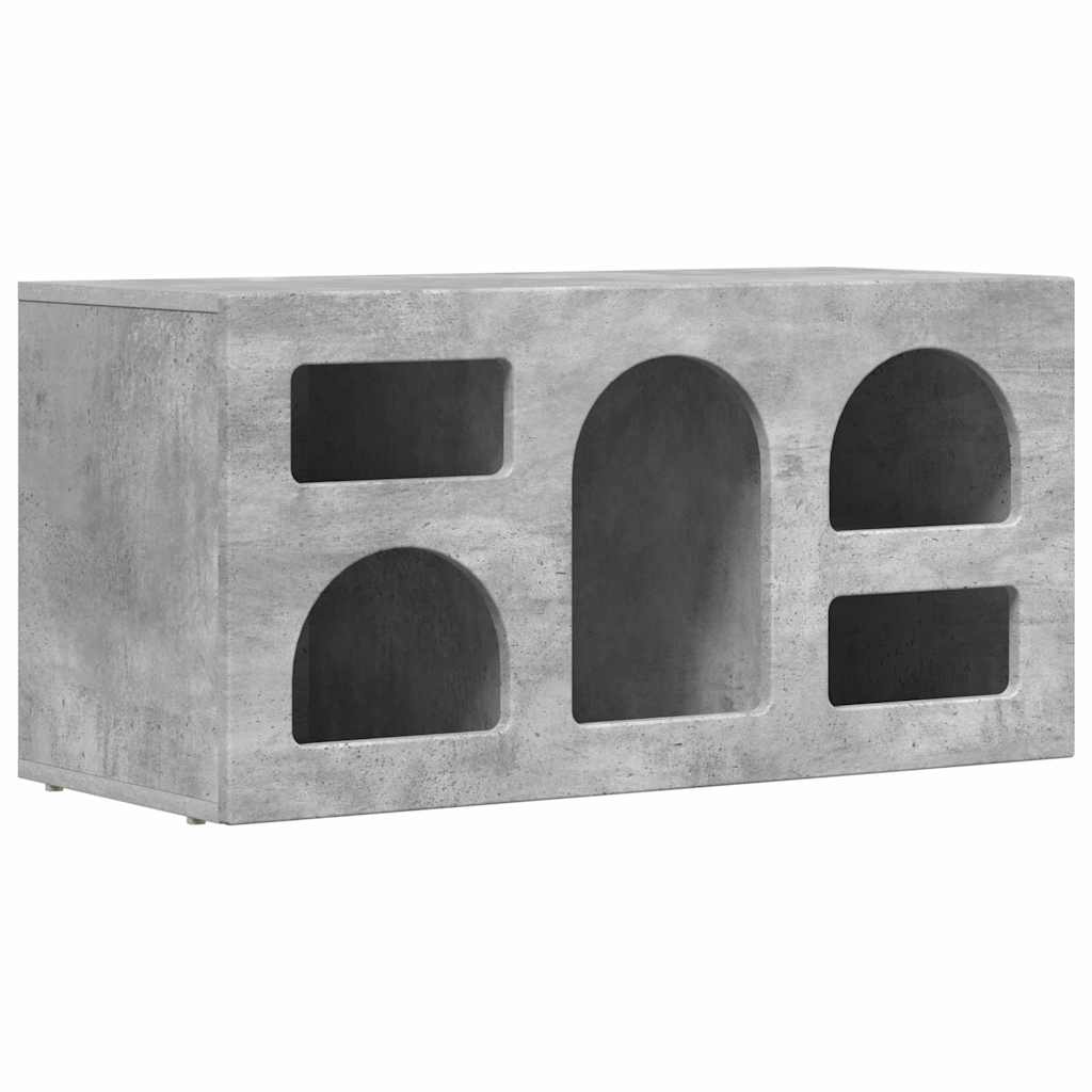 vidaXL Mueble de TV ELST 80 x 35 x 40 cm Madera de ingeniería Multicolor