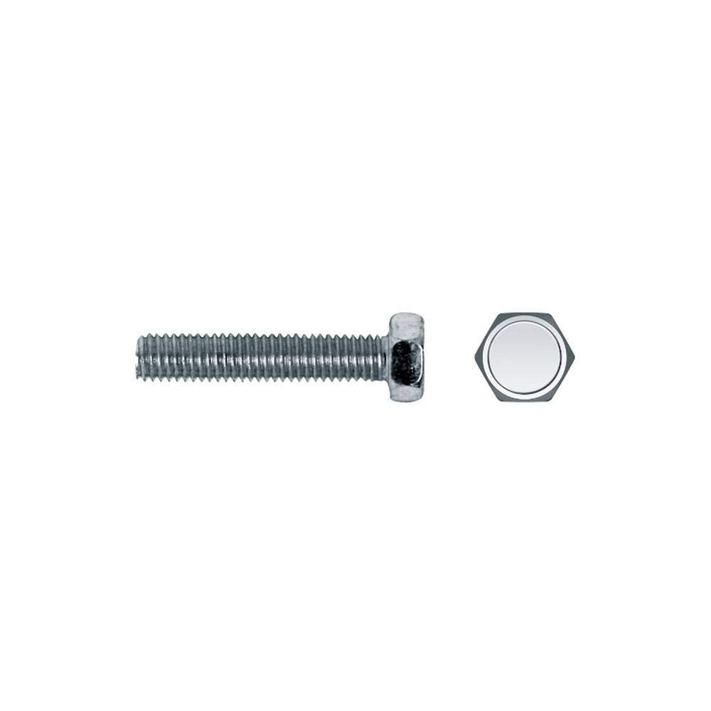 caja 100 unid. tornillo metrica hexagonal din/ref 933 ø8x30mm zincado celo