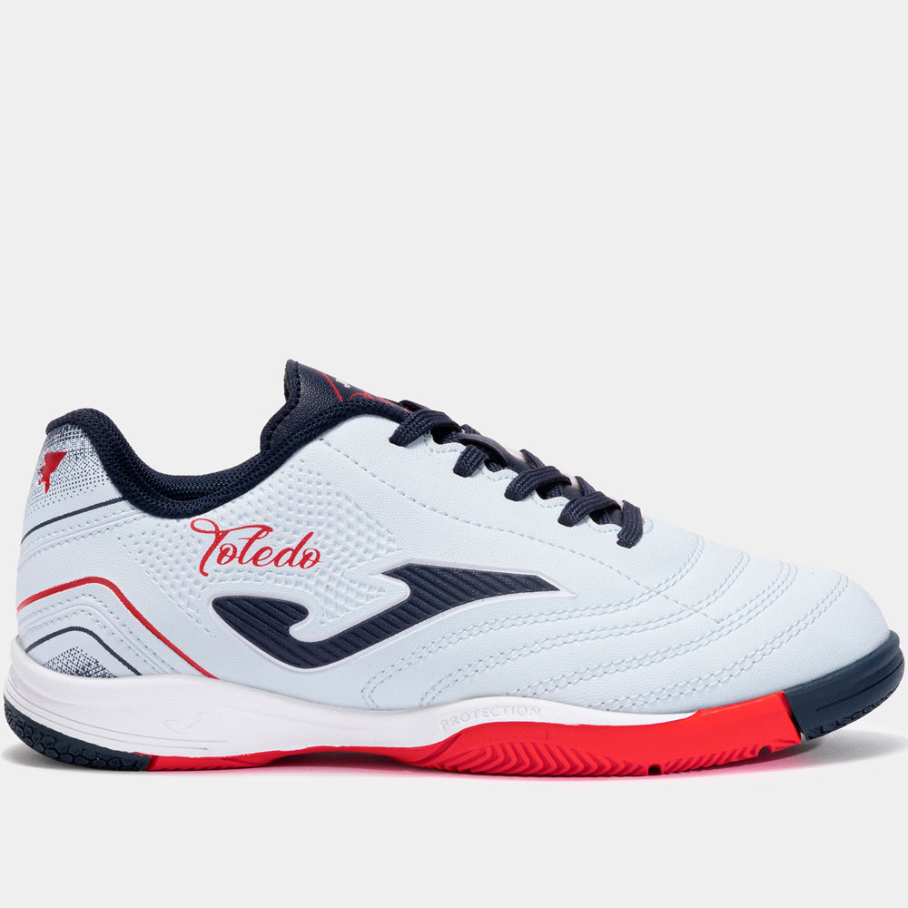 Zapatillas de Fútbol Sala Joma Toledo Jr 2505 Azul para Niño - Calzado Deportivo Indoor de Alta Resistencia y Flexibilidad, Ideal para Entrenamiento y Juego en Pista Cubierta