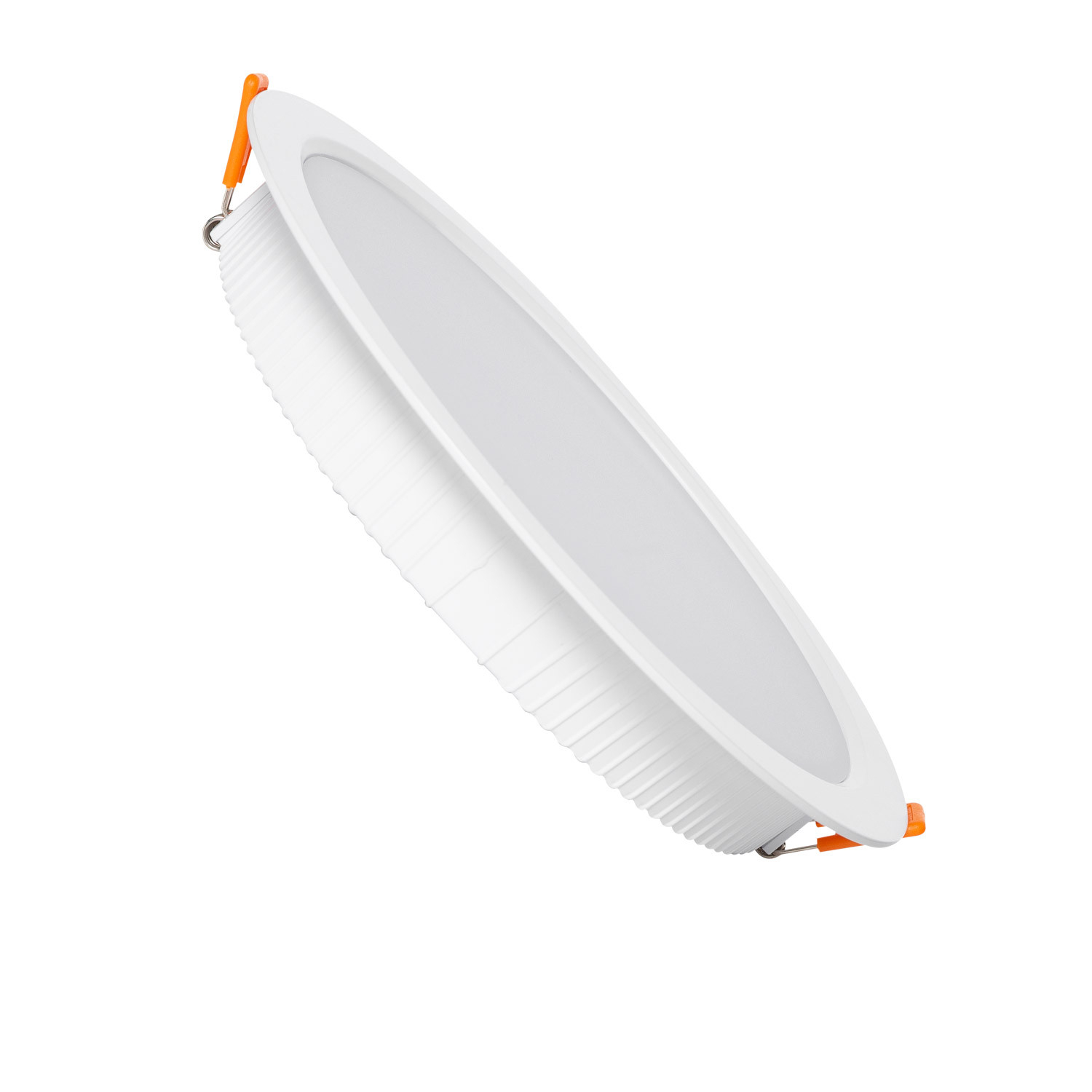 Ledkia Downlight LED 36W Circular OSRAM Aero 110 lm/W LIFUD Corte Ø 200 mm 2700K Blanco Cálido