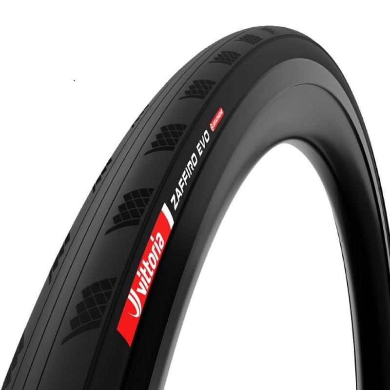 VITTORIA | Cubierta De Carretera Zaffiro Evo -negro - La nuevas cubiertas Zaffiro de Vittoria llegan con una combinación equilibrada de durabilidad, agarre y eficiencia, pensadas para el ciclismo de