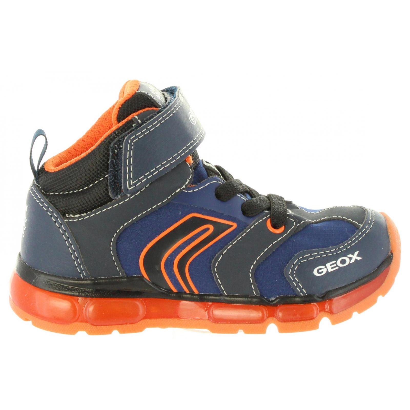 GEOX J8444B 011CE J ANDROID C0659 Children's Sports NAVY-ORANG