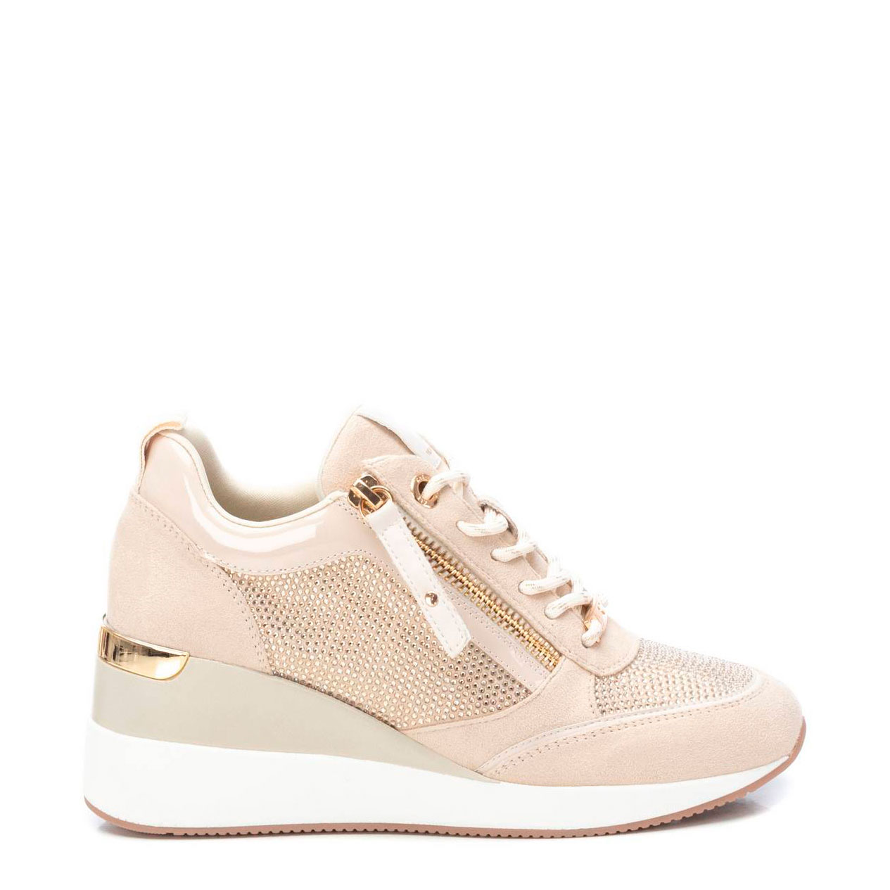 Xti Zapatillas Beiges 142957-7 , para Mujer