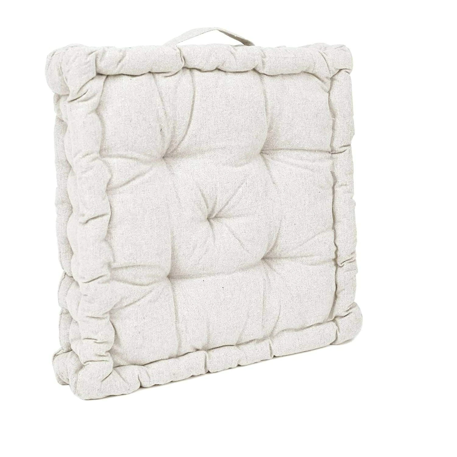 Maxia Market - Cojin Para Silla Asiento Cuadrado Grande estampada o liso Varios Colores (38 x 38 x 7 cm) Para Asiento de 40x 40 cm, Hogar y Jardín Textil de hogar Fundas Nórdicas