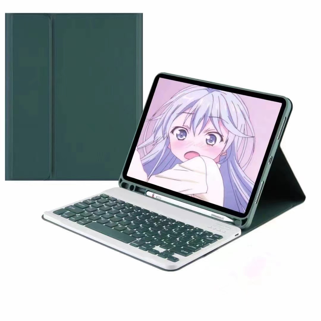 MOV Funda Para iPad 11 Generación 2025 Con Teclado Desmontable De Cuero Shockproof Anti-Dust Para iPad 10ta Generación 10.9