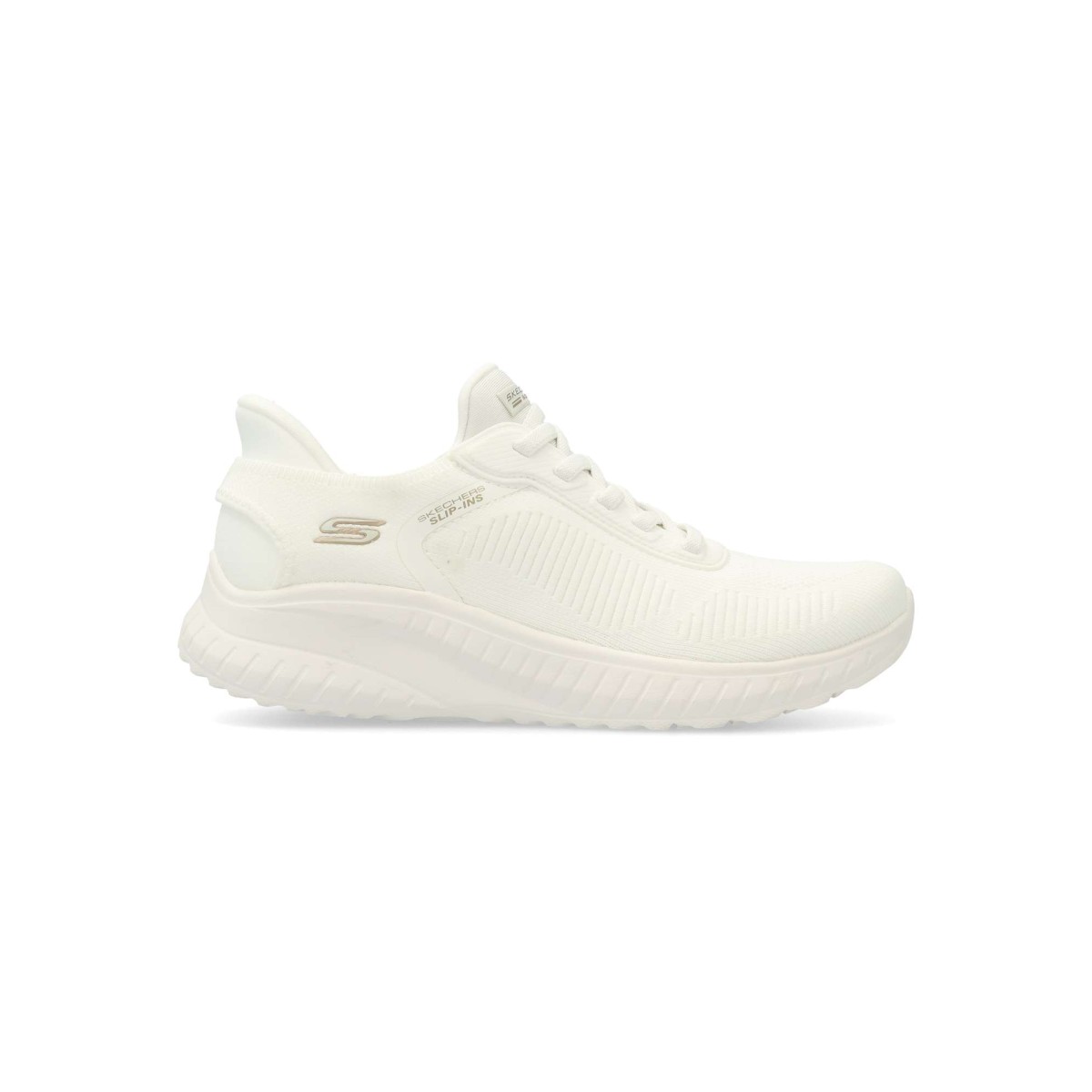 Skechers - Zapatillas deportivas BOBS Sport Squad Chaos para mujer, slip-in con tejido técnico y plantilla Memory Foam™