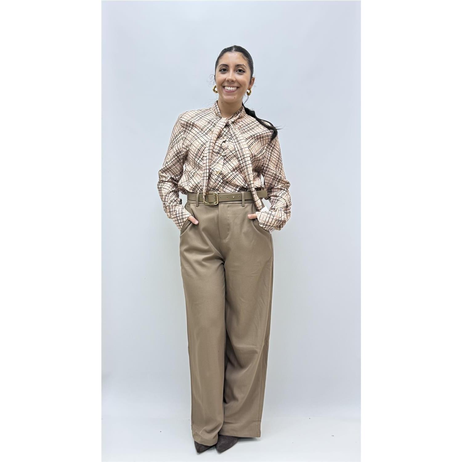 Camisa Escocia Marron