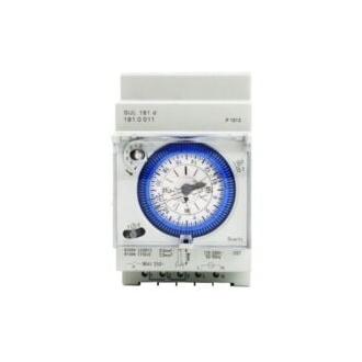 CA Reloj, zumbador y temporizador para cuadro eléctrico Temporizador mecánico analógico 110V-220V, 24 horas, programable diariamente, 15 minutos, ajuste de tiempo, relé de conmutación SUL181D