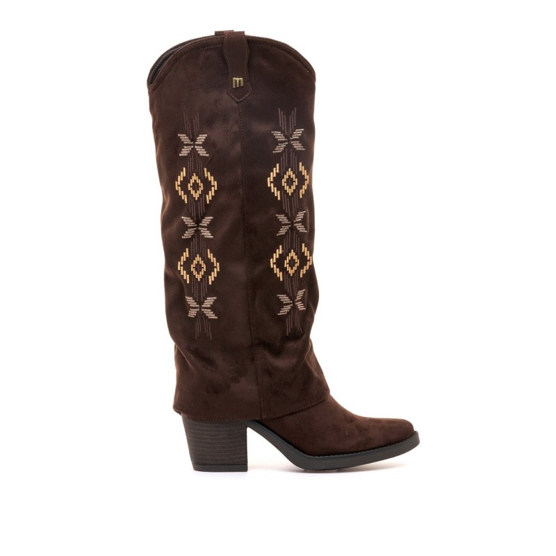 Botas Cowboy Mujer MUSTANG 56357 C60623 BOTA COWBOY MOKA 40252 26I